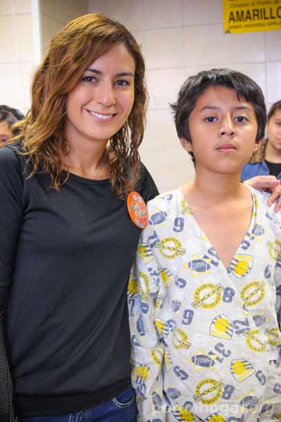 Paola Espinosa visita hospital 16